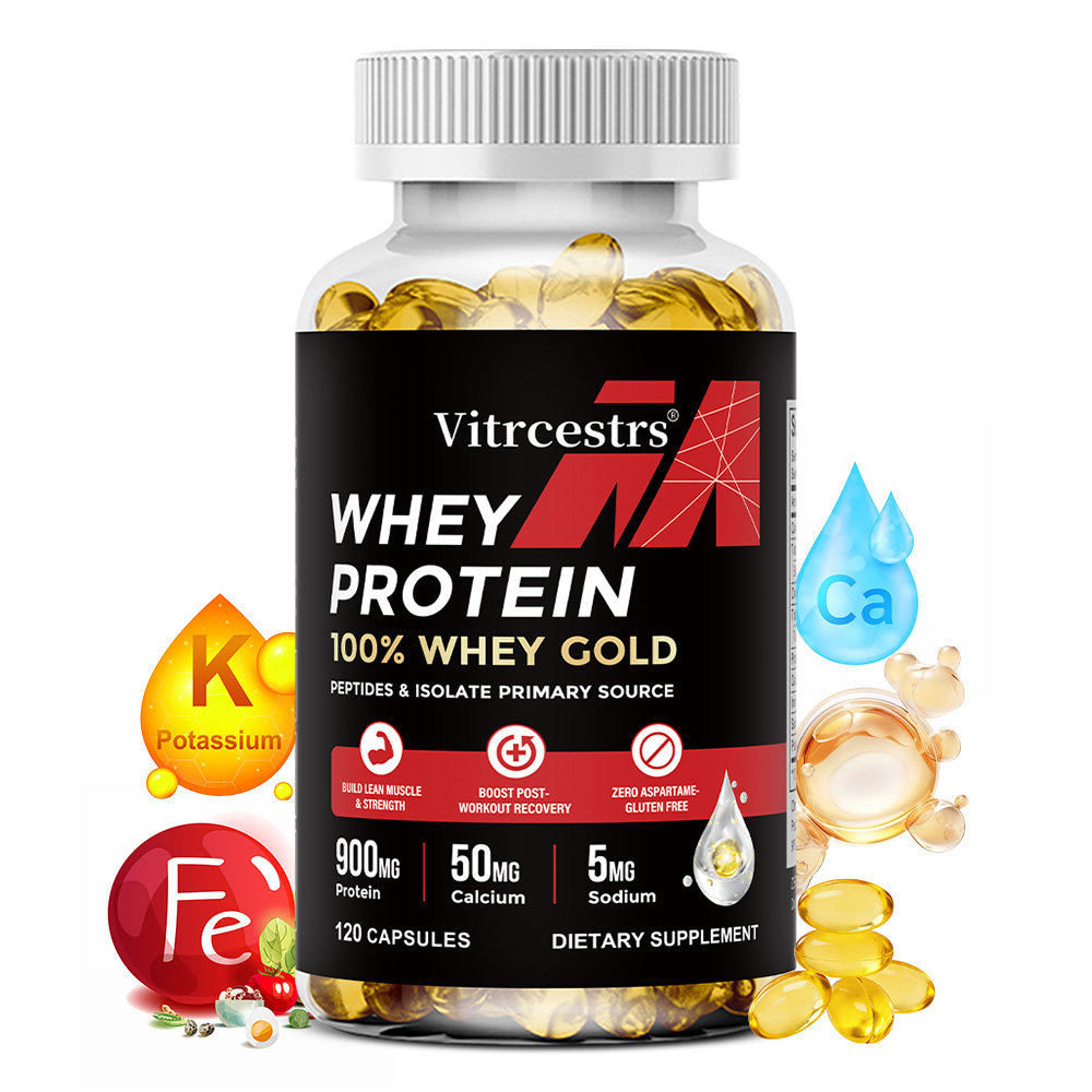 Nutrition And Fitness - Capsules de concentré de protéines de