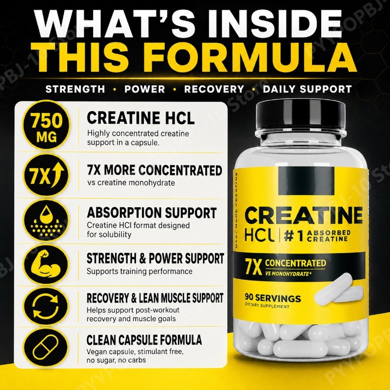 Créatine HCl 750mg 90 Capsules - Nutrition Of Fitness avis et prix