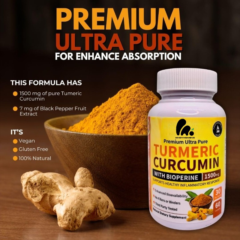 Complément alimentaire naturel - Turmeric Curcumin Capsule avis et prix